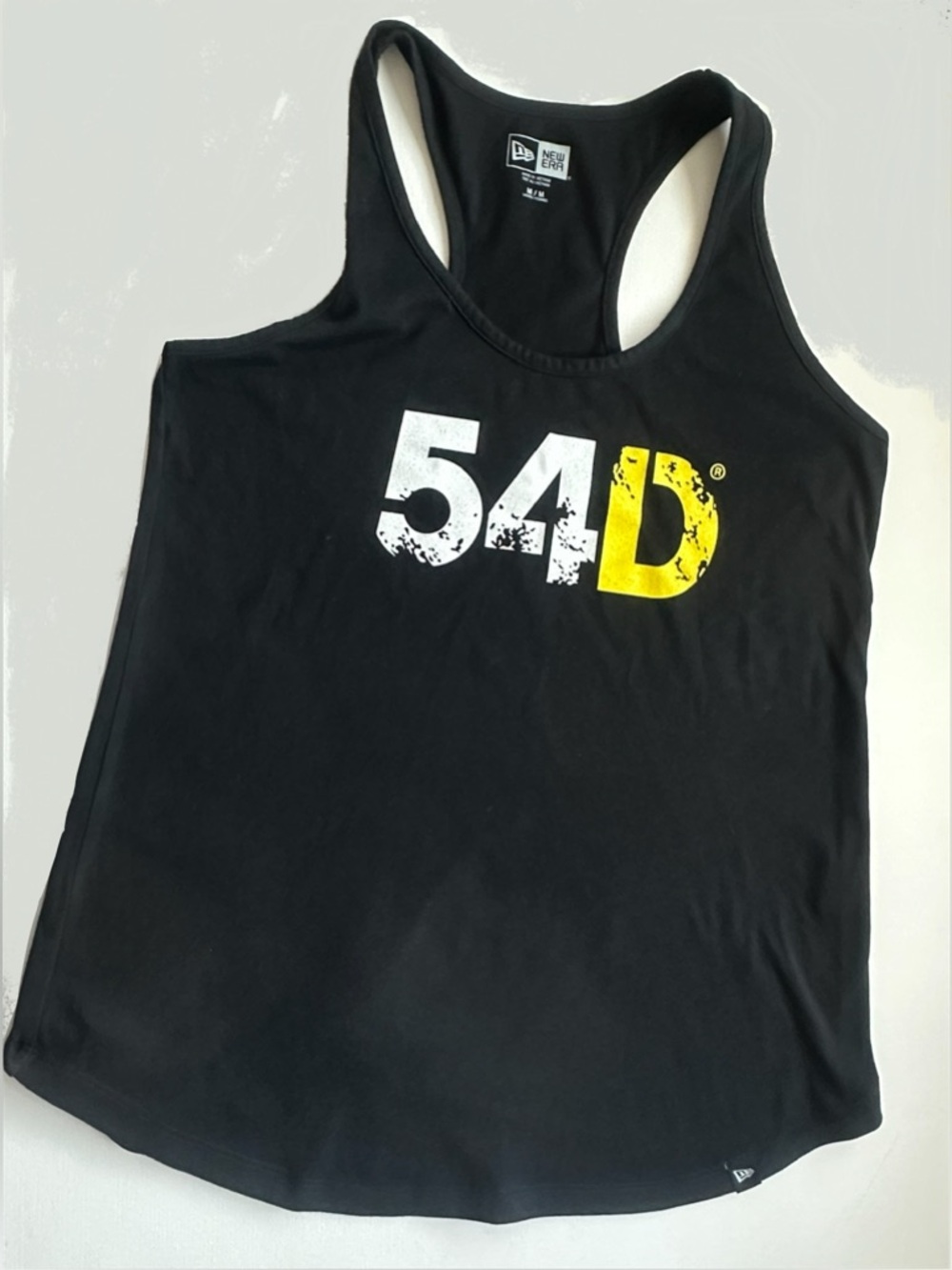 New Era women’s  Black Muscle Tank 54D Graphic.  Size M.